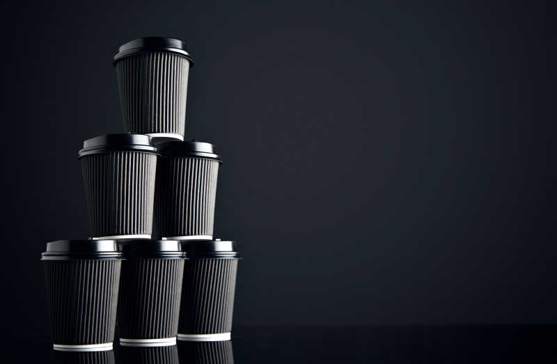 Copos de papel descartáveis ​​para café Nespresso que fazem a máquina